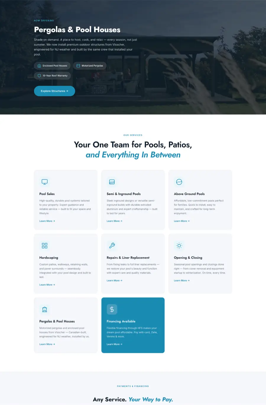 Homepage services